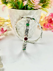 Silver Bangles