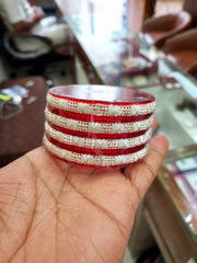 Silver Rajputi Bangles