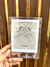 Silver Radha Krishna Frame