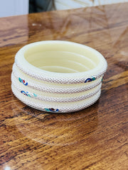 Silver Rajputi Bangles