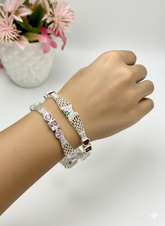 Silver Bangles