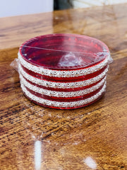 Silver Rajputi Bangles