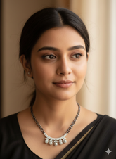 Silver Mangalsutra