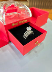 Silver Tower Ring