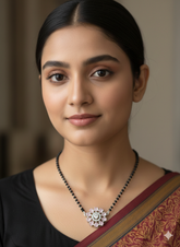 Silver Mangalsutra