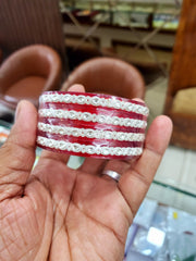 Silver Rajputi Bangles