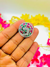 Silver Multicolour Ring
