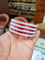 Silver Rajputi Bangles