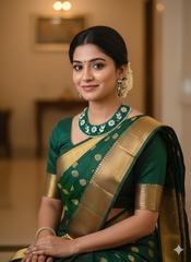 Silver Necklace With Earrings