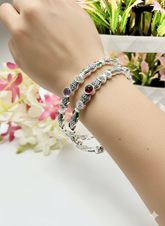 Silver Bangles