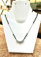 Silver Mangalsutra