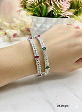 Silver Bangles