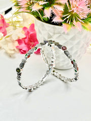 Silver Bangles