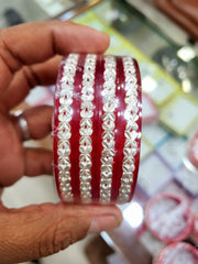 Silver Rajputi Bangles