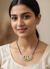 Silver Mangalsutra