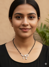 Silver Mangalsutra