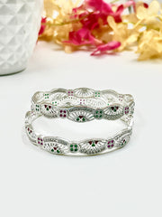 Silver Bangles