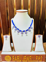 Necklace with earrings
