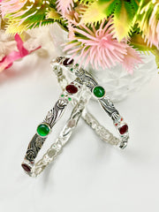 Silver Bangles