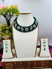 silver necklace