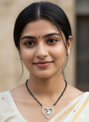 Silver Mangalsutra