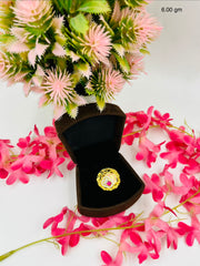 Silver Gold Plated Ring