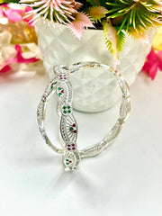 Silver Bangles