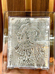Silver Radha Krishna Frame