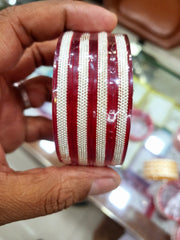 Silver Rajputi Bangles