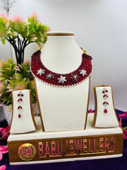silver necklace