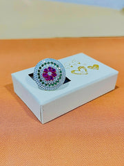 Silver Cocktail Ring