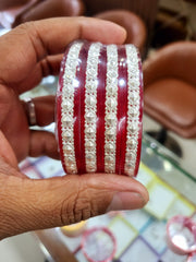 Silver Rajputi Bangles