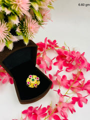 Silver Gold Plated Ring