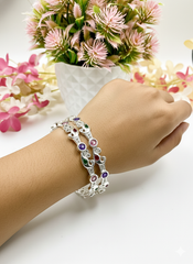 Silver Bangles