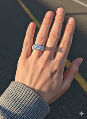 Silver Tower Ring