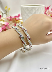 Silver Bangles