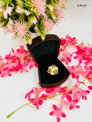 Silver Gold Plated Ring