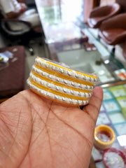 Silver Rajputi Bangles