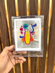 Silver Krishna Frame