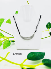 Silver Mangalsutra