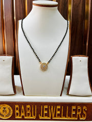 Double solitaire Gold Plated Mangalsutra
