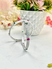 Silver Bangles