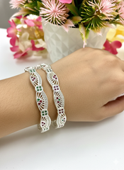 Silver Bangles
