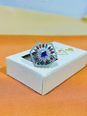 Silver Cocktail Ring