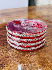 Silver Rajputi Bangles