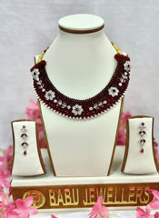 Silver Necklace Set