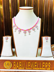 Necklace with earrings