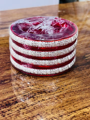 Silver Rajputi Bangles