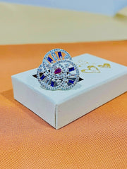 Silver Cocktail Ring