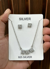Silver Mangalsutra Set